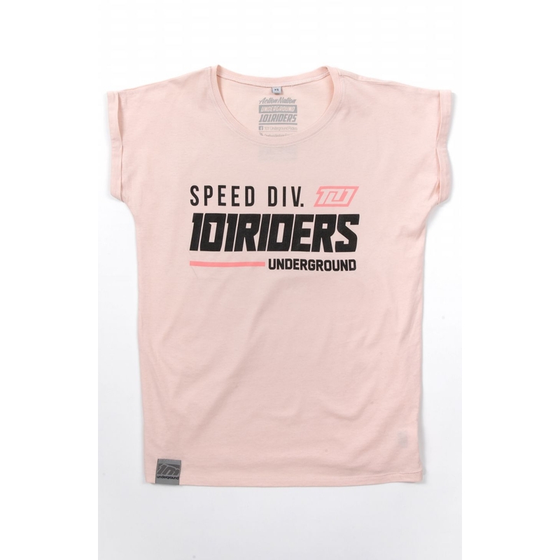 Tricou 101 Riders Road Loose roz pentru femei