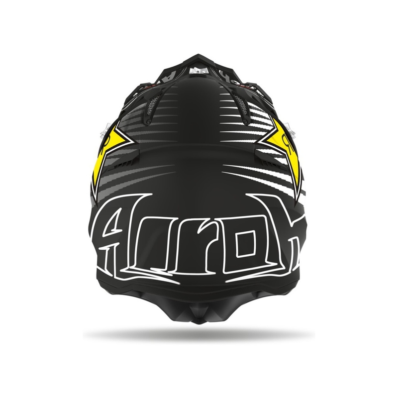 Cască de motocros Airoh Aviator ACE Rockstar 2021 gri-negru