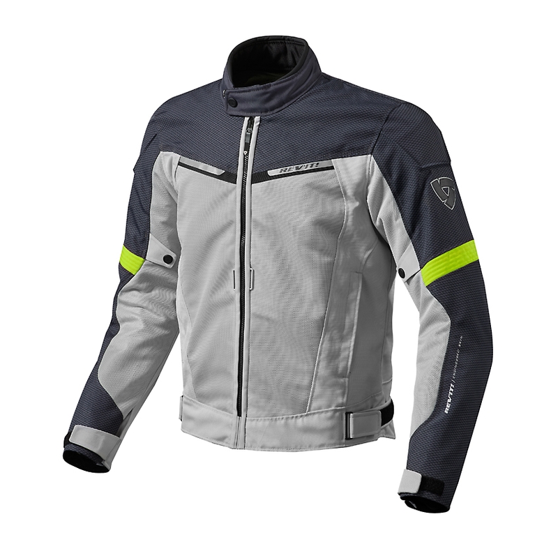 Jachetă moto Revit Airwave 2 argintiu-galben-fluo lichidare