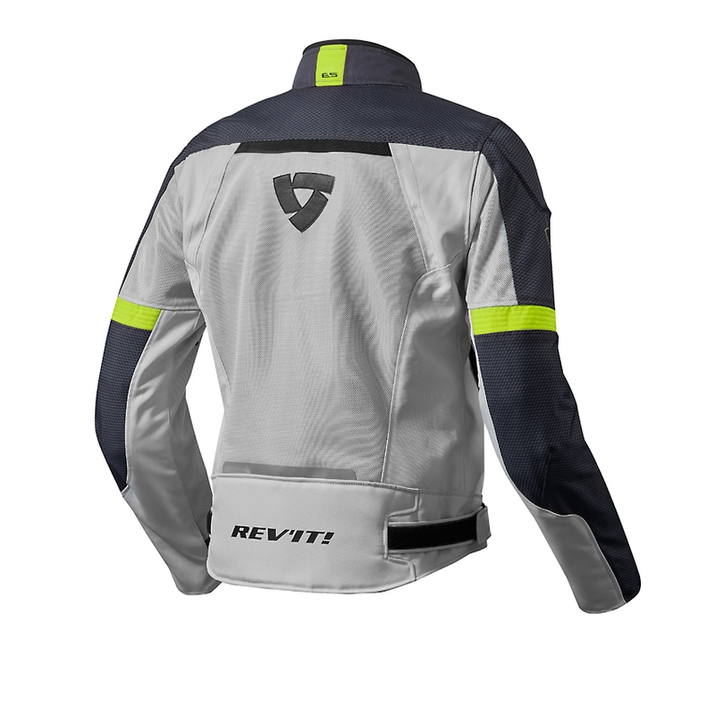 Jachetă moto Revit Airwave 2 argintiu-galben-fluo lichidare