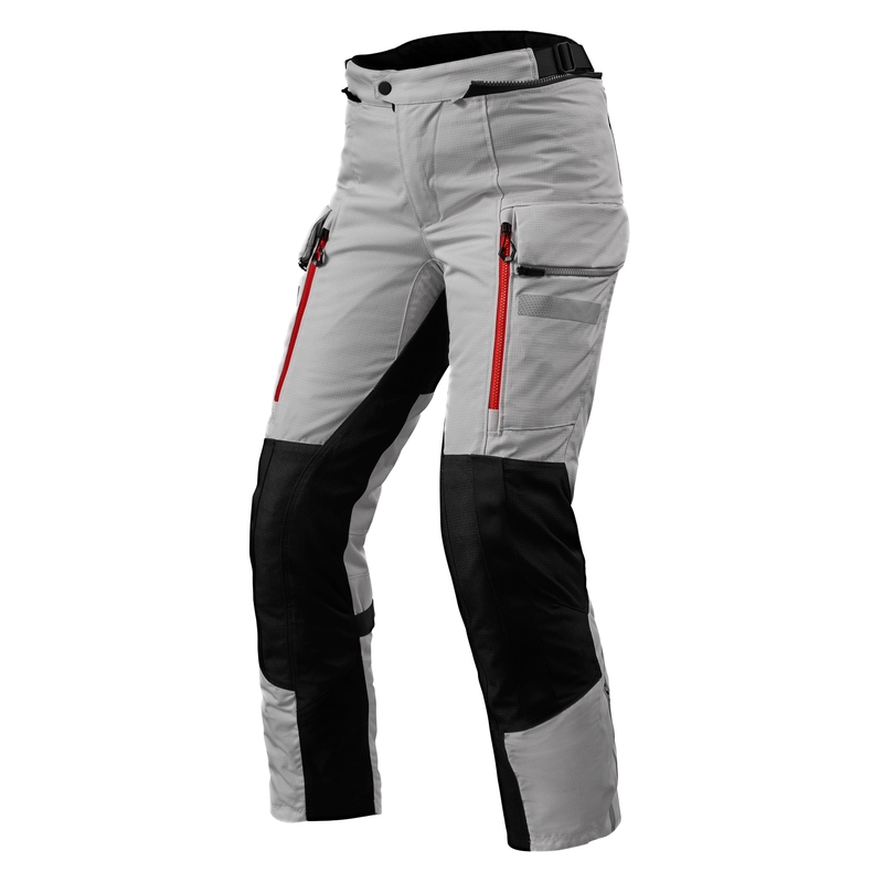 Pantaloni pentru femei Revit Sand 4 H2O pentru motociclete Silver și Black Cropped lichidare