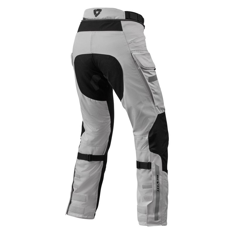 Pantaloni pentru femei Revit Sand 4 H2O pentru motociclete Silver și Black Cropped lichidare