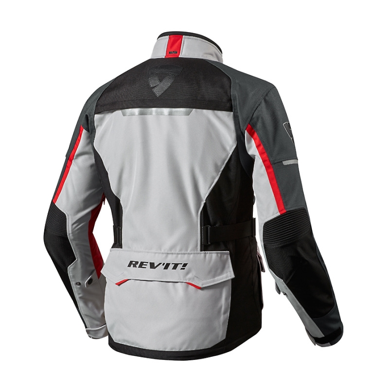 Jachetă moto Revit Outback 2 roșu-argintiu lichidare