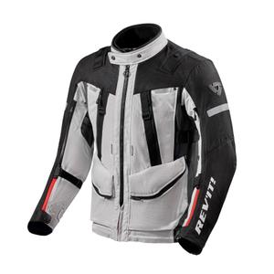 Jachetă pentru motociclete Revit Sand 4 H2O negru-argintiu