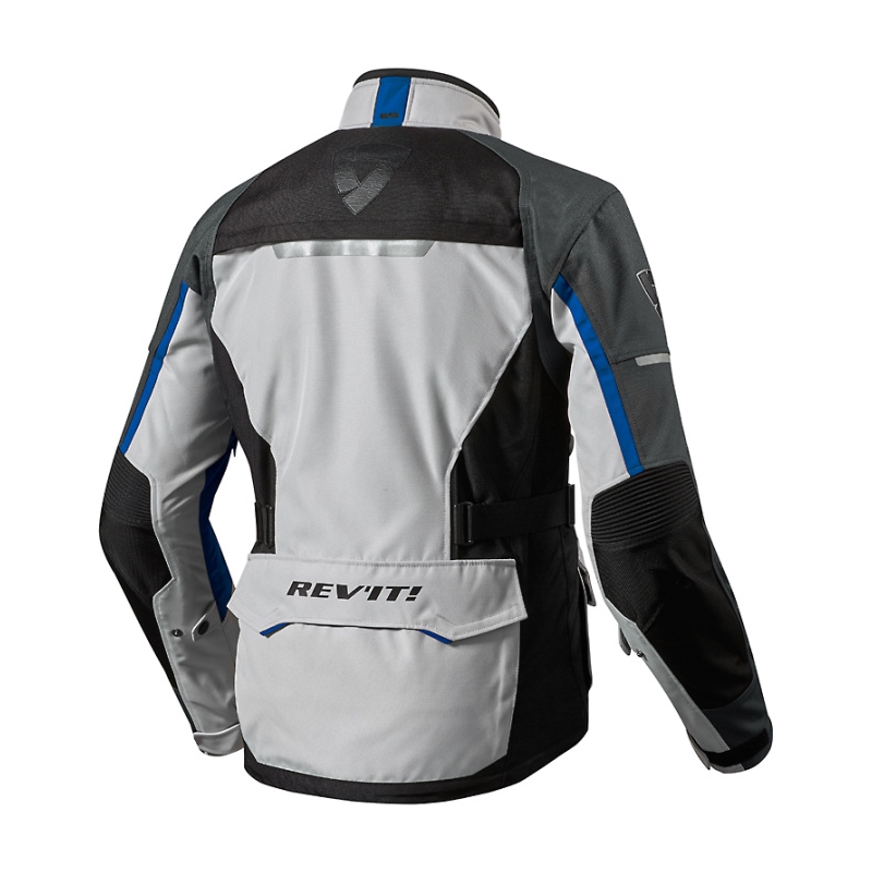 Jachetă moto Revit Outback 2 albastru-argintiu lichidare