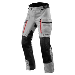 Pantaloni moto Revit Sand 4 H2O negru-argintiu lichidare
