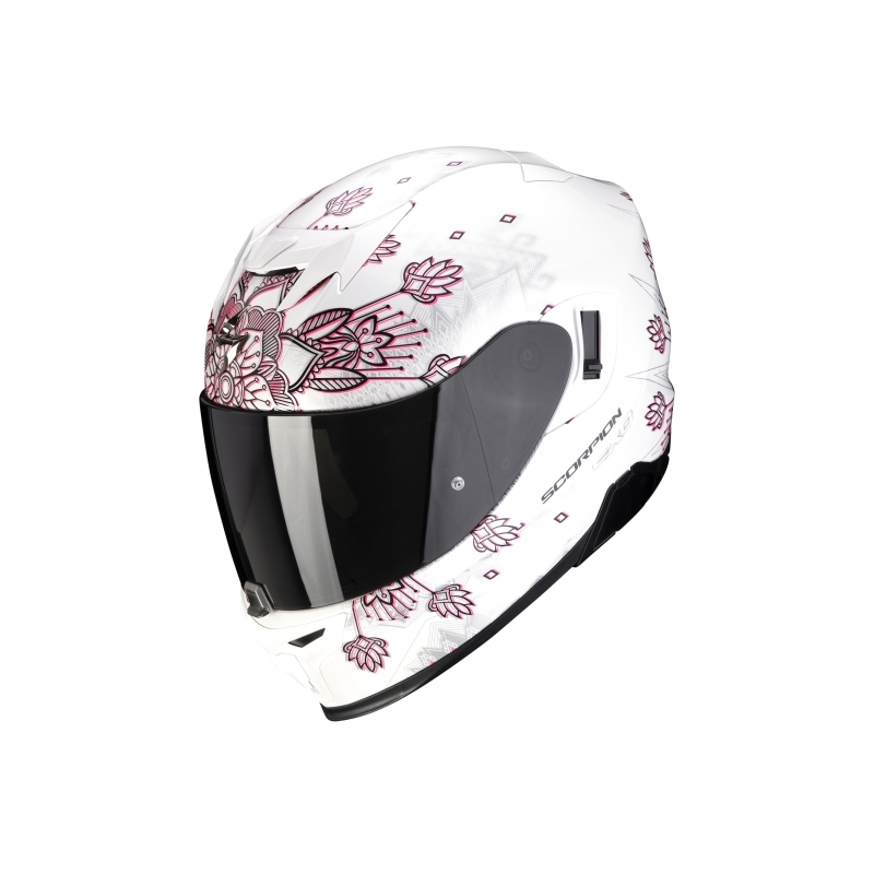 Cască integrală Scorpion EXO-520 AIR Tina Tina alb-argintiu perlat
