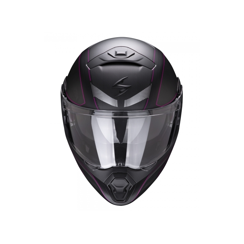 Cască de protecție Scorpion EXO-930 Cielo negru-roz