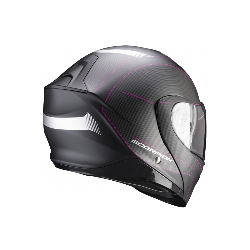 Cască de protecție Scorpion EXO-930 Cielo negru-roz