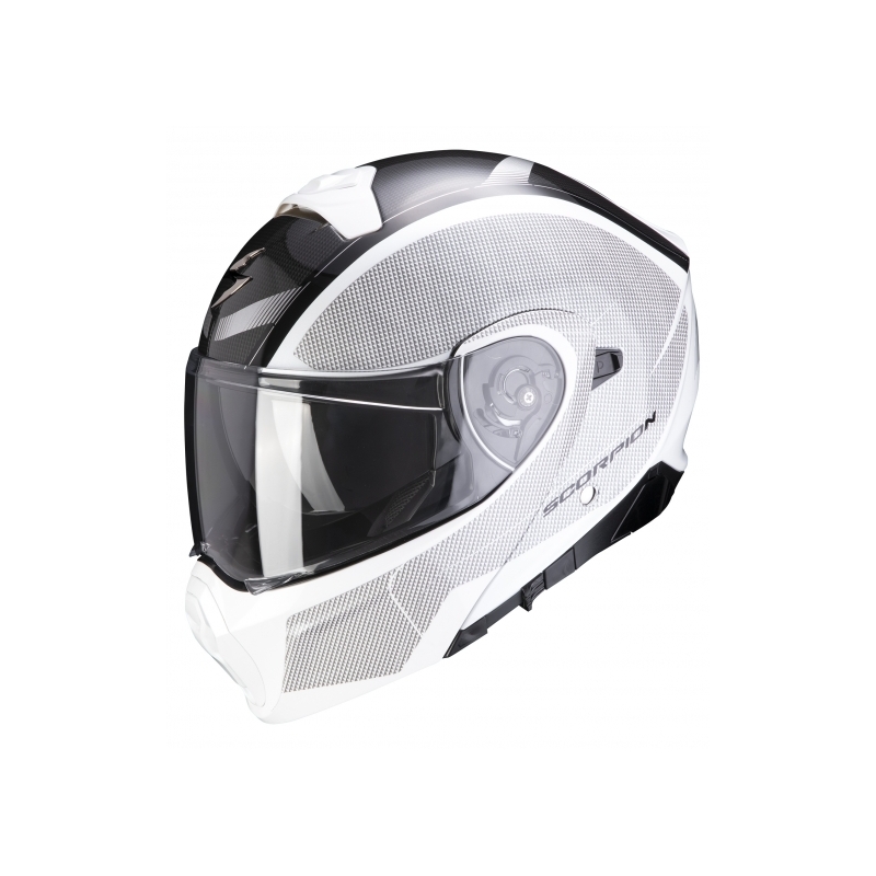 Cască de protecție Scorpion EXO-930 Cielo pearl white-black