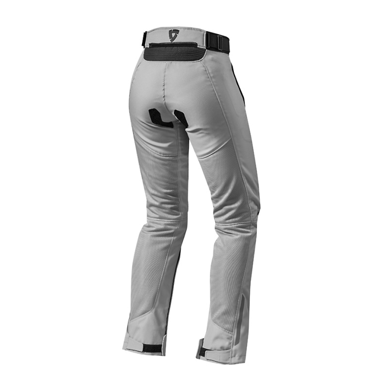 Pantaloni de motociclete Revit Airwave 2 Silver pentru femei lichidare
