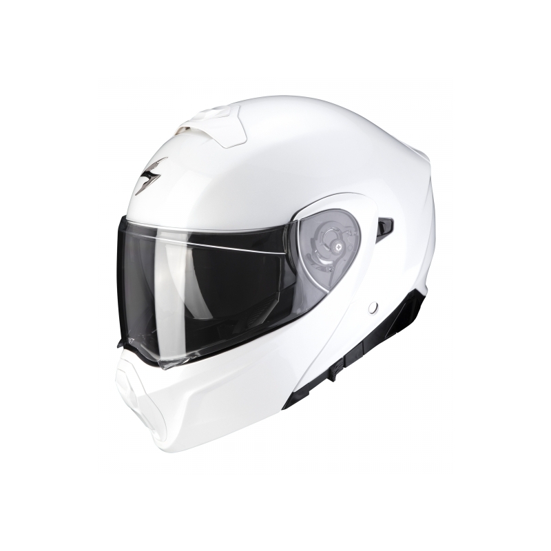 Casca rabatabila Scorpion EXO-930 Alb solid
