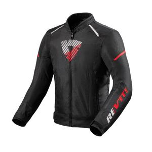 Revit Sprint H2O jachetă de motocicletă negru-roșu-fluo lichidare