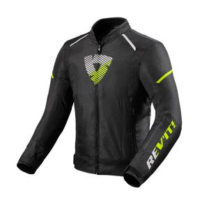Jachetă pentru motociclete Revit Sprint H2O negru-galben-fluo lichidare