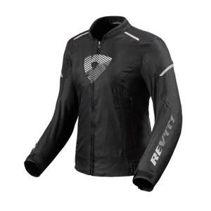 Jachetă pentru femei Revit Sprint H2O negru și alb pentru motociclete Revit Sprint H2O negru și alb lichidare