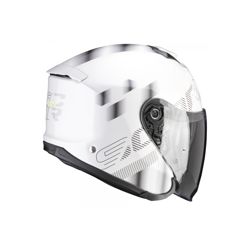 Cască deschisă Scorpion EXO-S1 Gravity pearl white-silver lichidare
