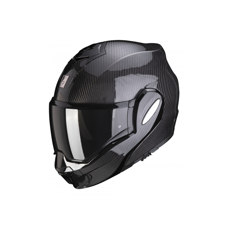 Cască de protecție Scorpion EXO-TECH Carbon negru lucios
