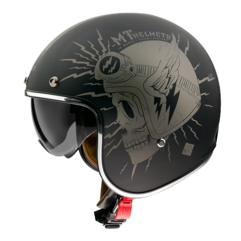 Cască de motocicletă MT LeMans 2 SV Diler Black Open
