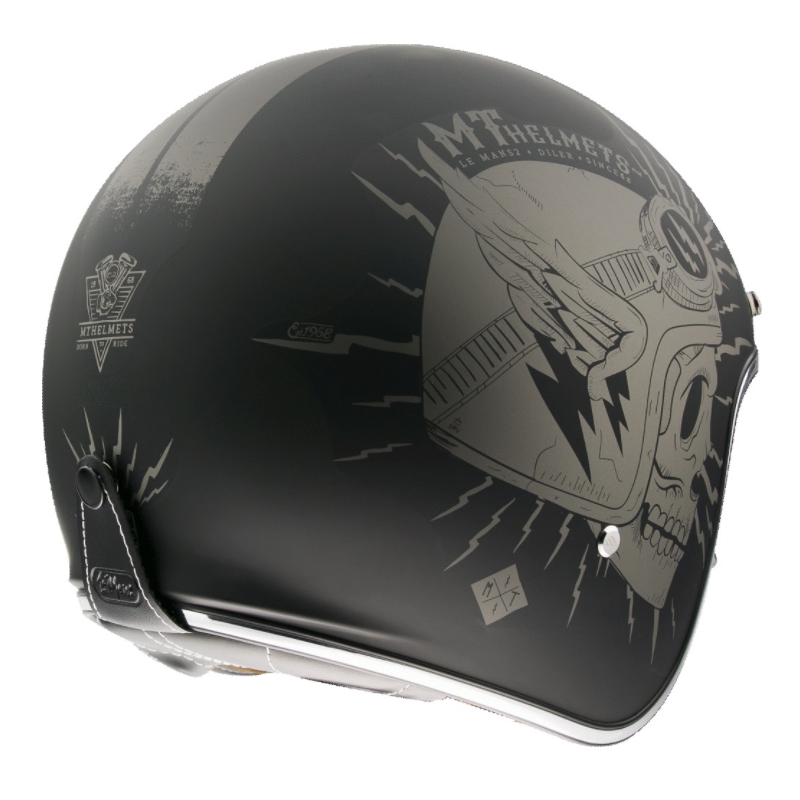 Cască de motocicletă MT LeMans 2 SV Diler Black Open