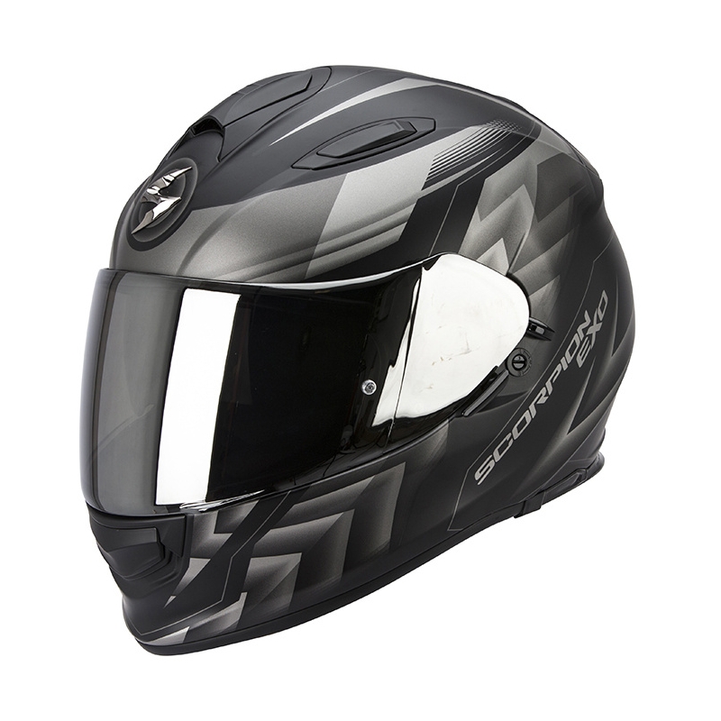 Moto casca integrală Scorpion EXO-510 Air Scale negru-argintiu lichidare