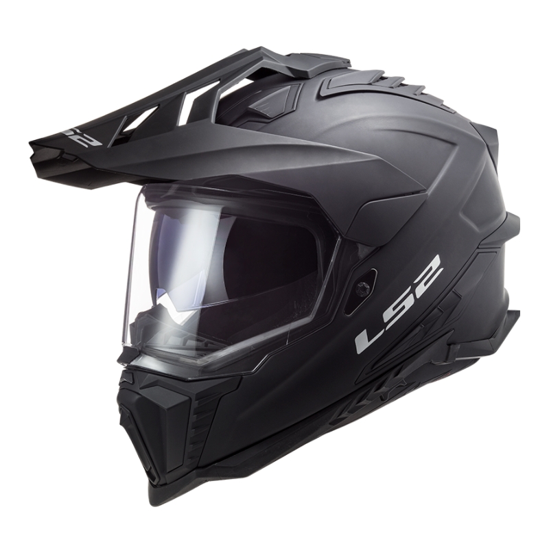 Cască de enduro LS2 MX701 Explorer Solid Black