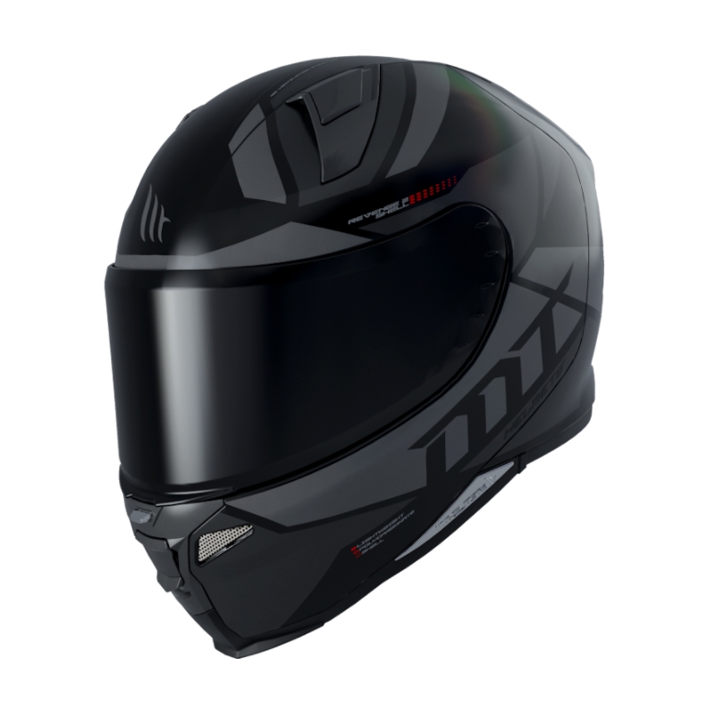 MT Revenge 2 Scalpel Scalpel negru-gri Casca de motocicletă integrală lichidare