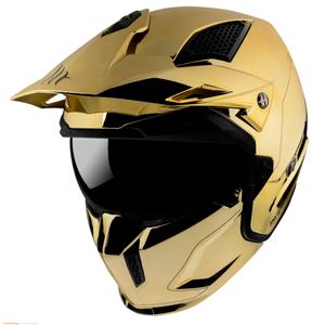 MT Streetfighter SV Casca de motocicletă MT Streetfighter SV cromată auriu výprodej