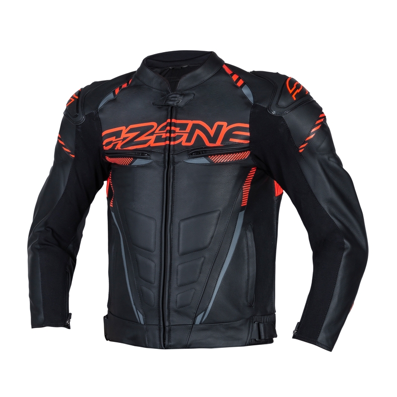 Jacheta de motociclete Ozone RS600 negru-portocaliu výprodej lichidare