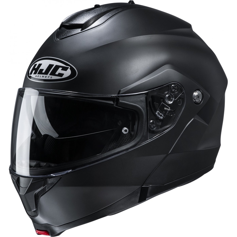 Cască de motociclist HJC C91 neagră mată flip-up