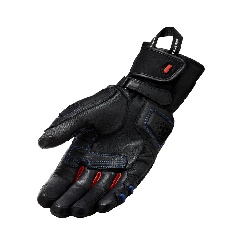 Mănuși pentru motociclete Revit Sand 4 H2O negru-roșu lichidare