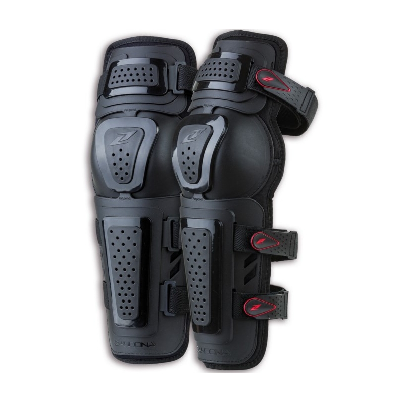Genunchiere pentru motociclete Zandona Kneeguard Evo negru