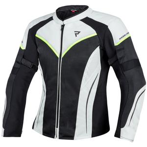 Jachetă de motocicletă pentru femei Rebelhorn Flux Black-Grey