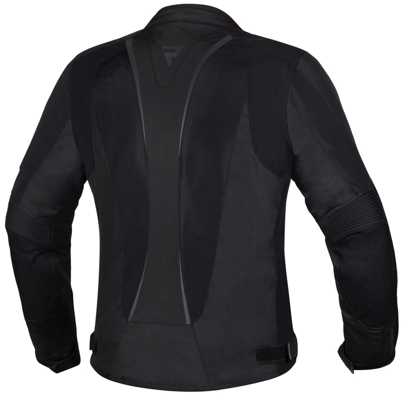 Jacheta de motociclete Rebelhorn Rebelhorn Hiflow IV negru negru výprodej lichidare