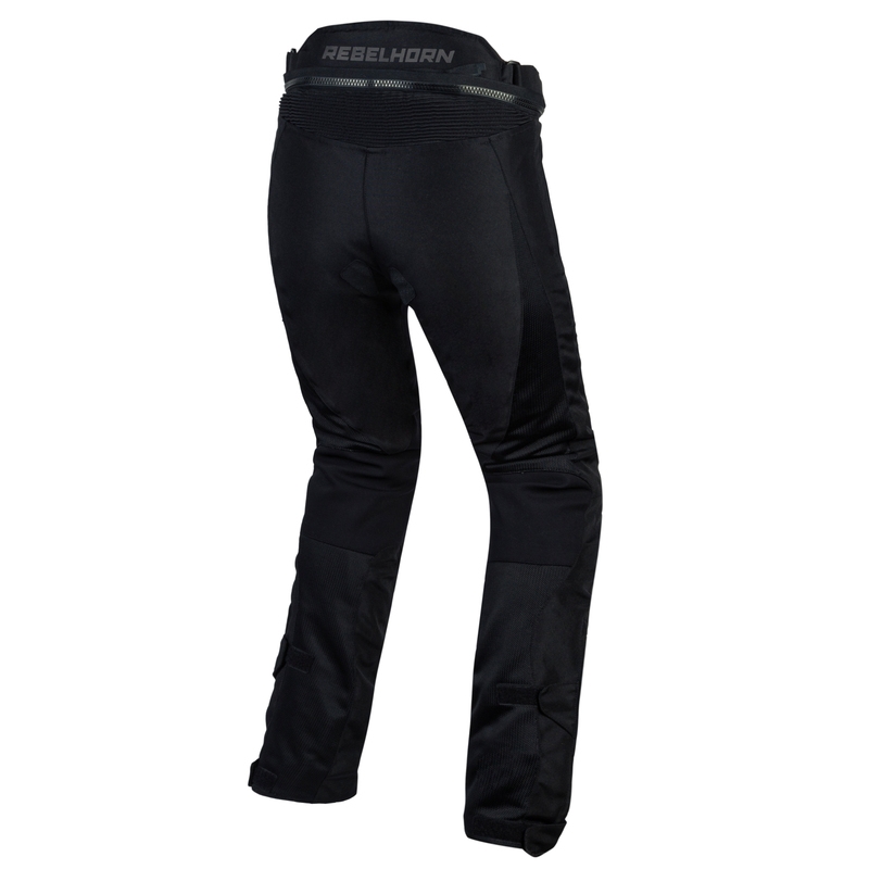 Pantaloni Moto pentru femei Rebelhorn Flux Negru výprodej lichidare