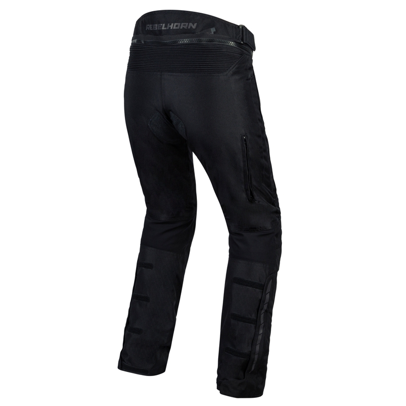 Pantaloni moto pentru femei Rebelhorn Hiker III negru lichidare