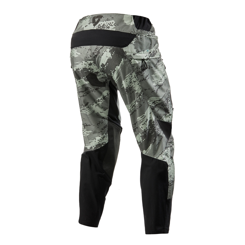 Pantaloni de motocross Revit Peninsula camuflaj gri extins
