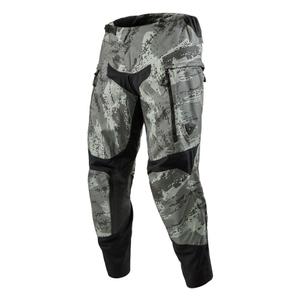 Pantaloni de motocross Revit Peninsula camuflaj gri extins