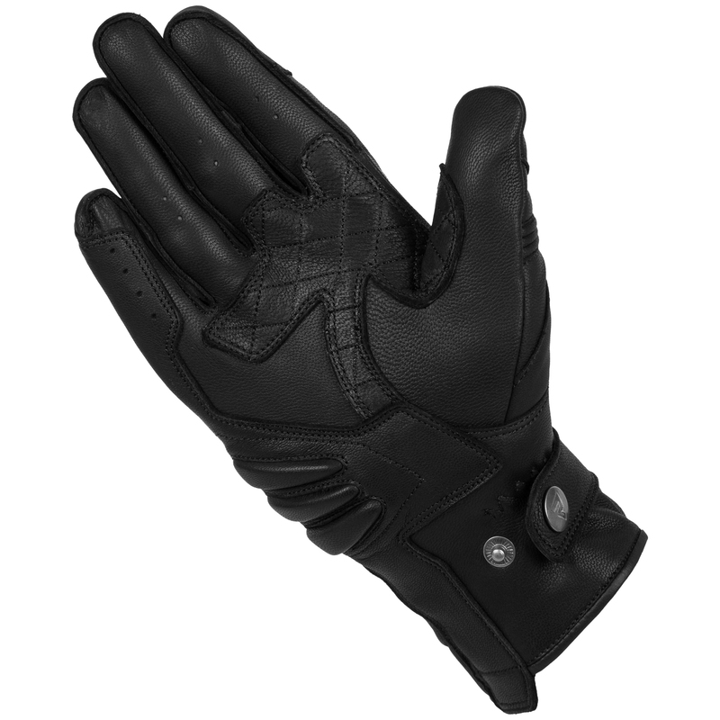 Mănuși de motocicletă Rebelhorn Hunter Black lichidare