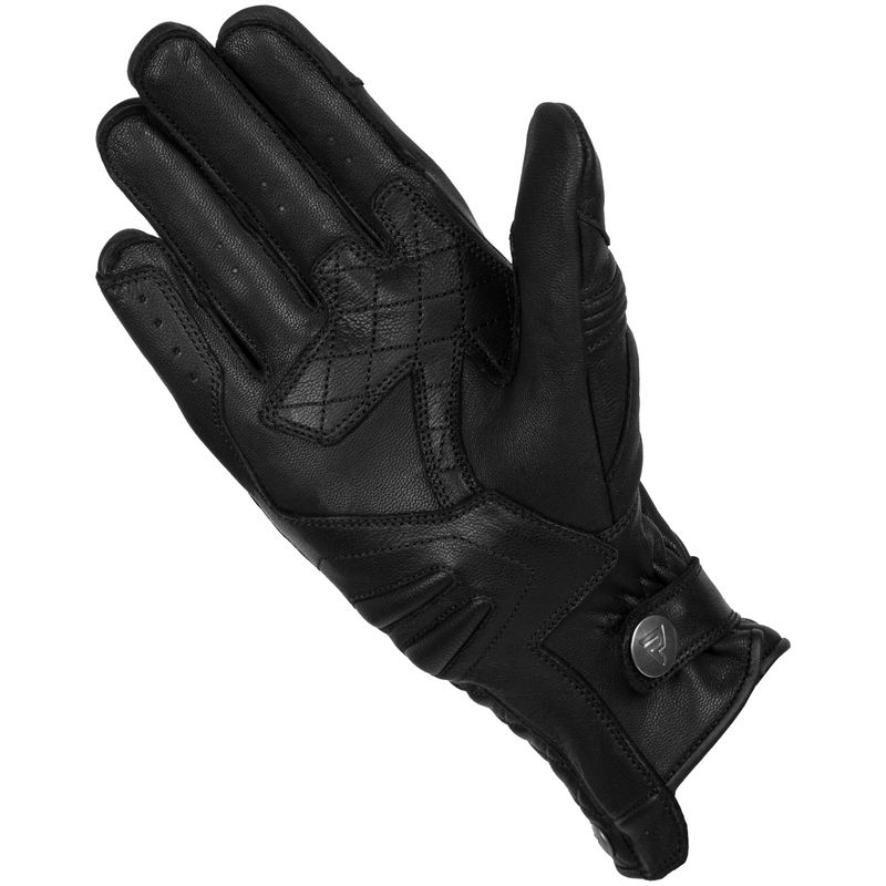 Mănuși de motocicletă pentru femei Rebelhorn Hunter Black lichidare