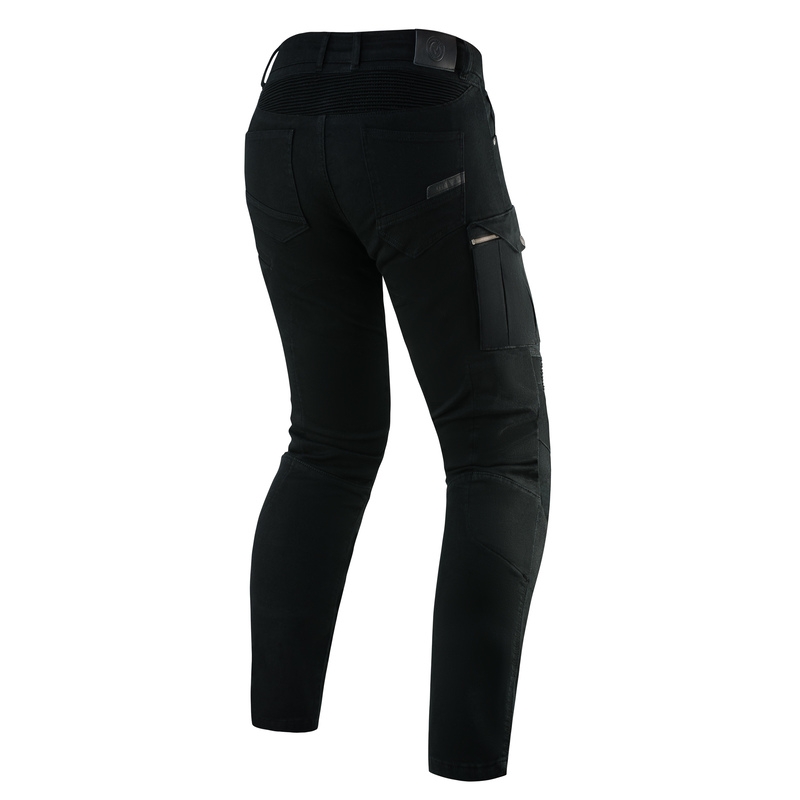 Rebelhorn Vandal Vandal Twill Negru Blugi de motocicletă lichidare