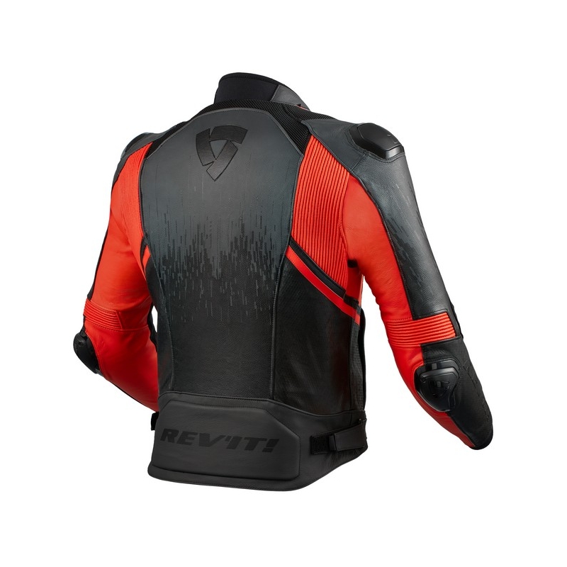 Revit Quantum 2 jachetă de motocicletă gri-roșu-fluo lichidare
