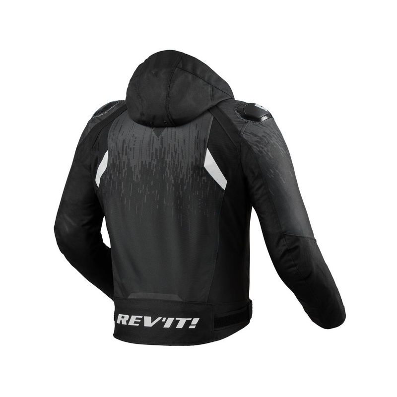 Revit Quantum 2 H2O jachetă de motocicletă negru-gri negru lichidare