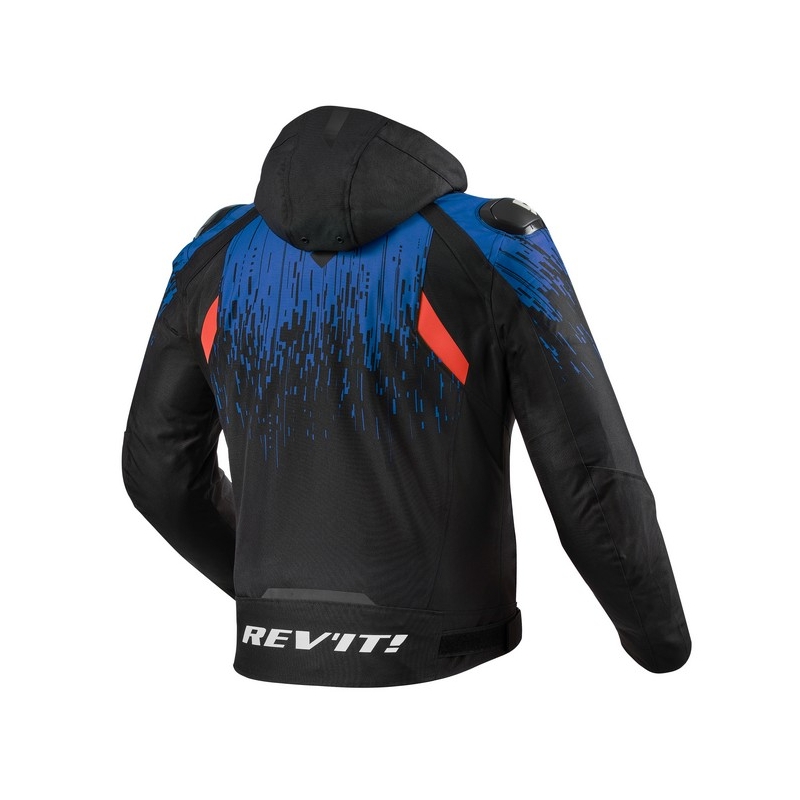 Jachetă pentru motociclete Revit Quantum 2 H2O negru-albastru lichidare