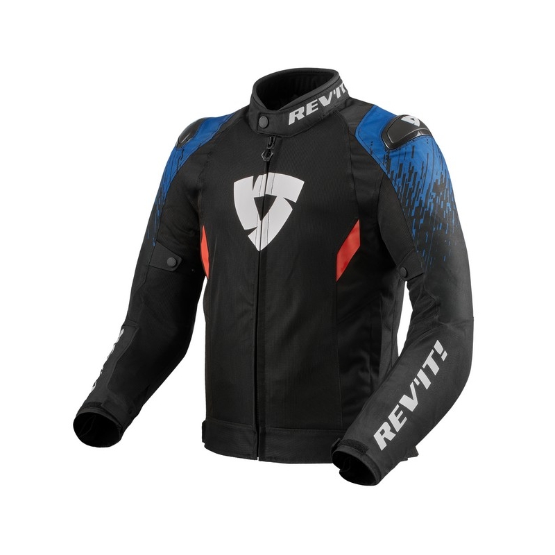 Revit Quantum 2 Air negru-albastru Jacheta pentru motociclete lichidare