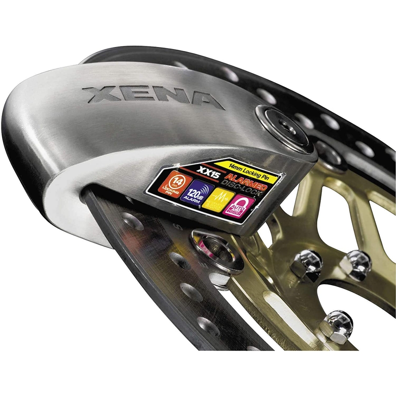 Blocaj pentru frână pe disc XENA XX15 Bluetooth argintiu