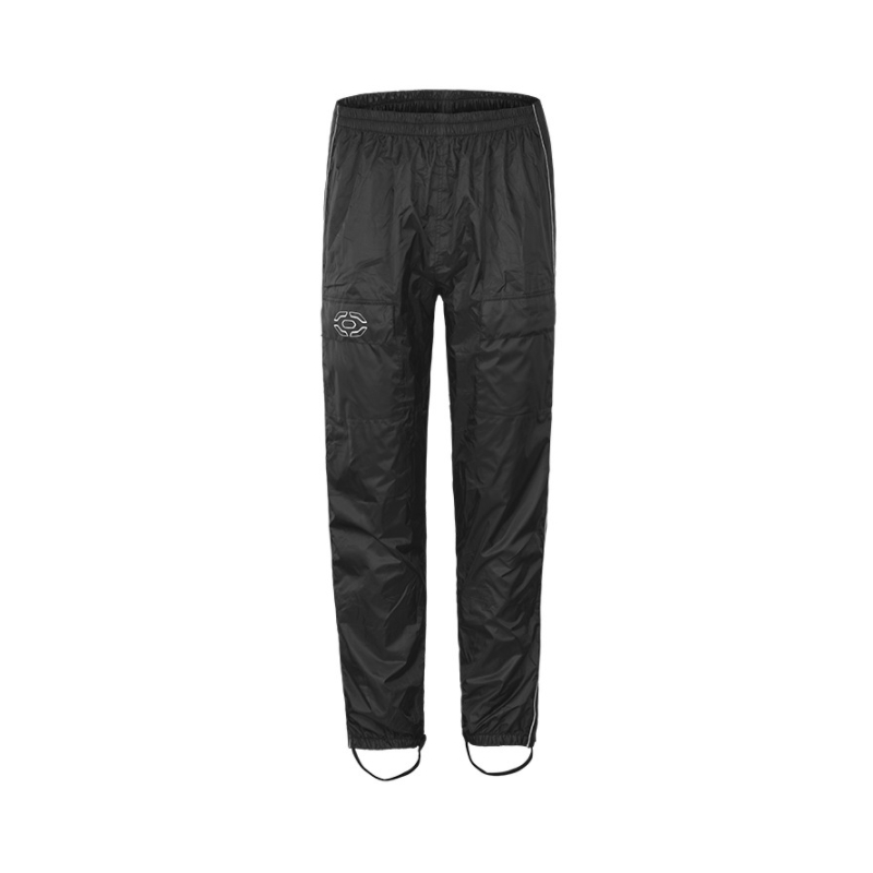 Pantaloni de ploaie Moto 4SQUARE Flood negru