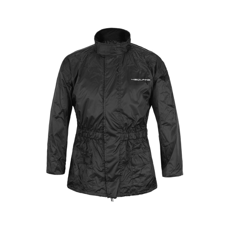 Geacă de ploaie Moto 4SQUARE Raining negru