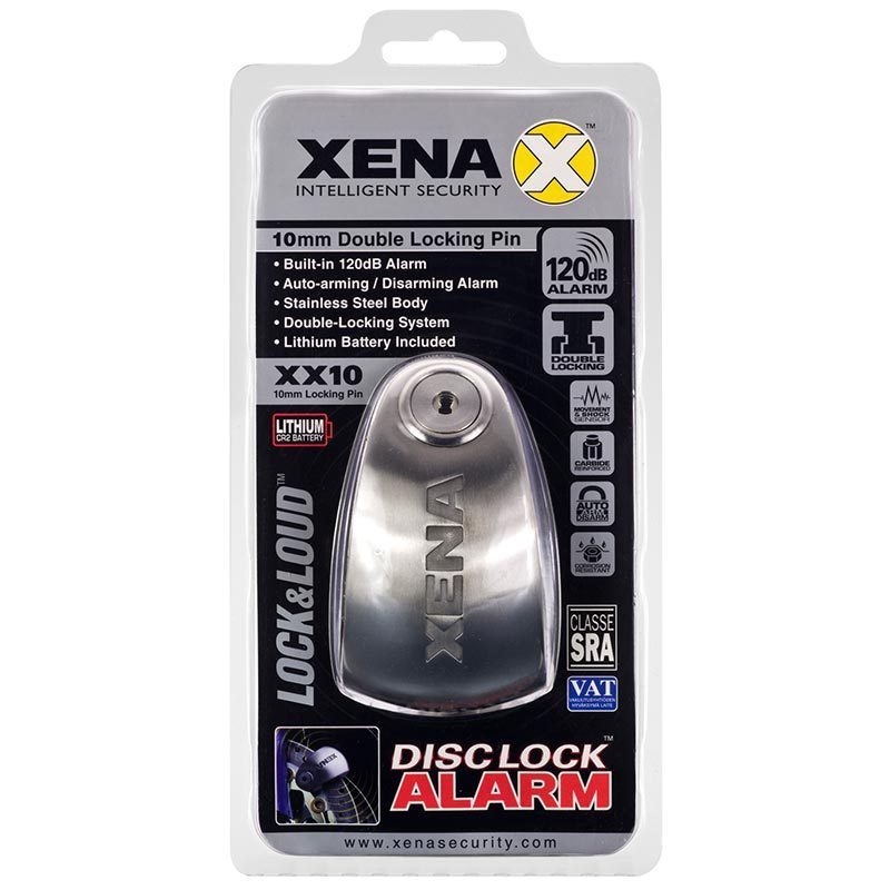Blocaj pentru frână pe disc XENA XX10 argintiu