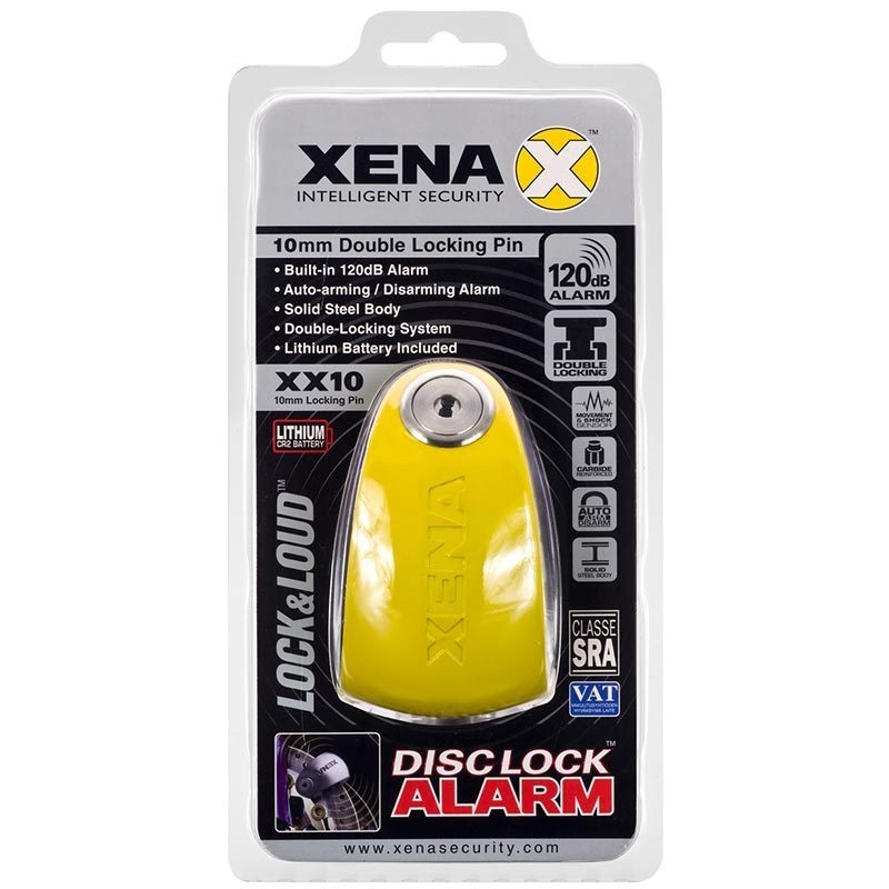 Blocaj pentru frână pe disc XENA XX10 galben