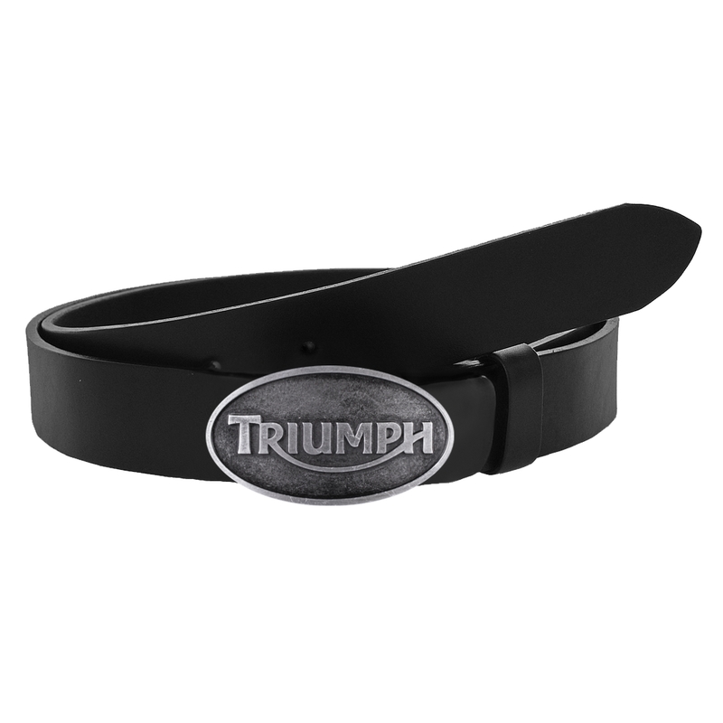 Curea moto din piele cu cataramă Triumph